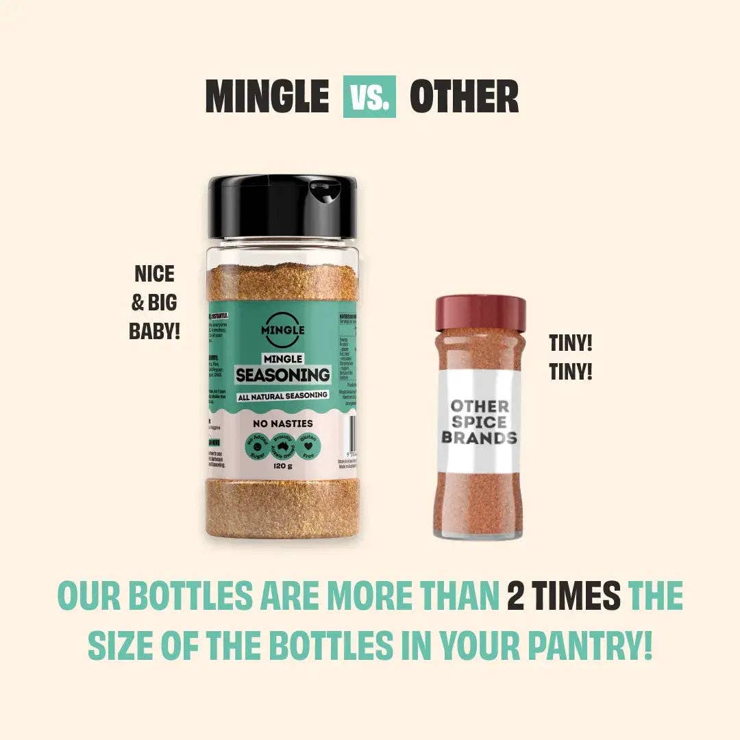 Mingle PIZZA PIZZAZ SEASONING BOTTLE 100g