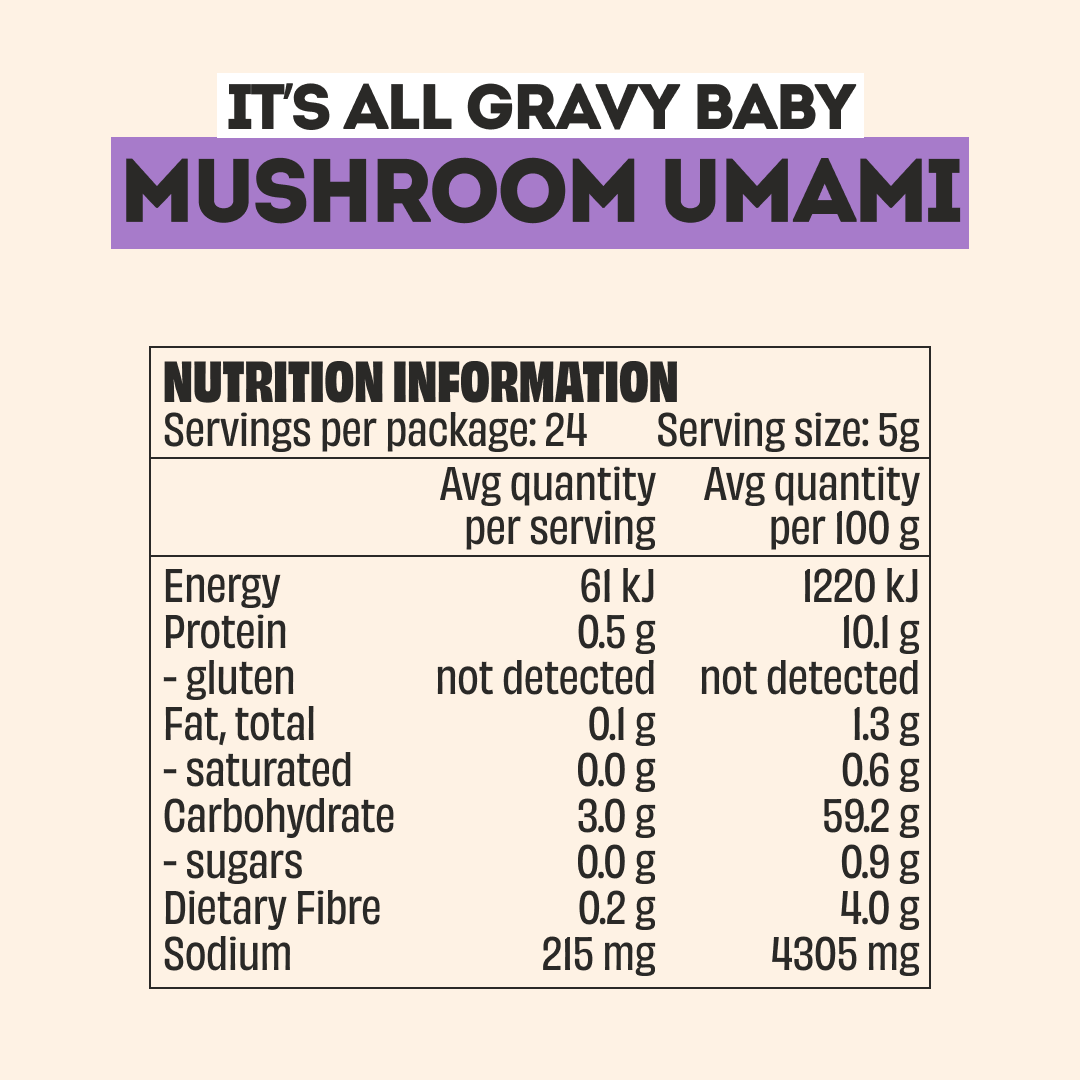 Mingle Mushroom Umani Gravy 120g