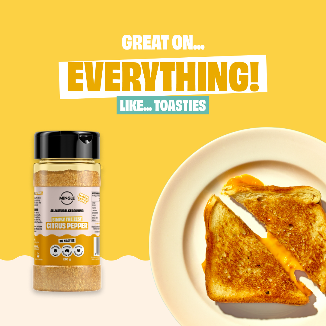 Mingle CITRUS PEPPER SEASONING LARGE BOTTLE 130g