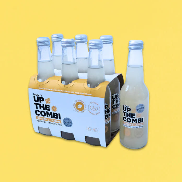 Bruno's Up The Combi - Ginger & Lemon 6x330ml