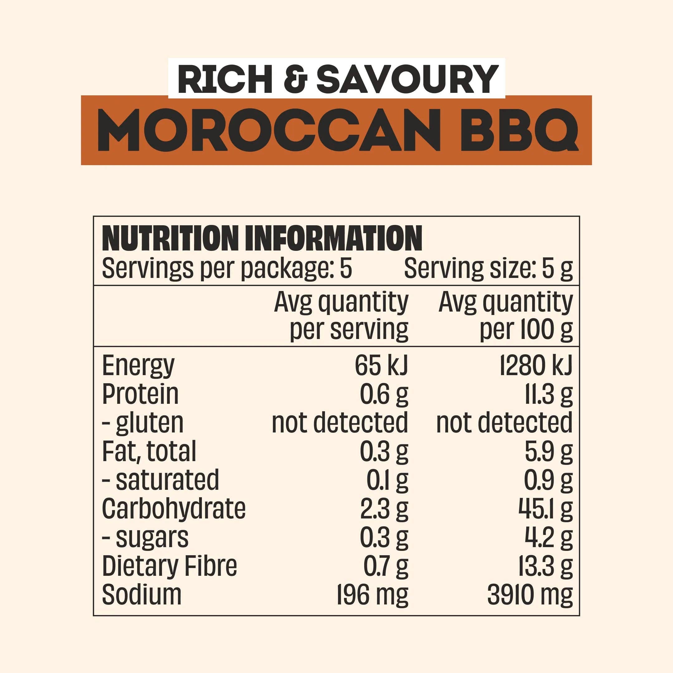 Mingle MOROCCAN BBQ RUB 25g