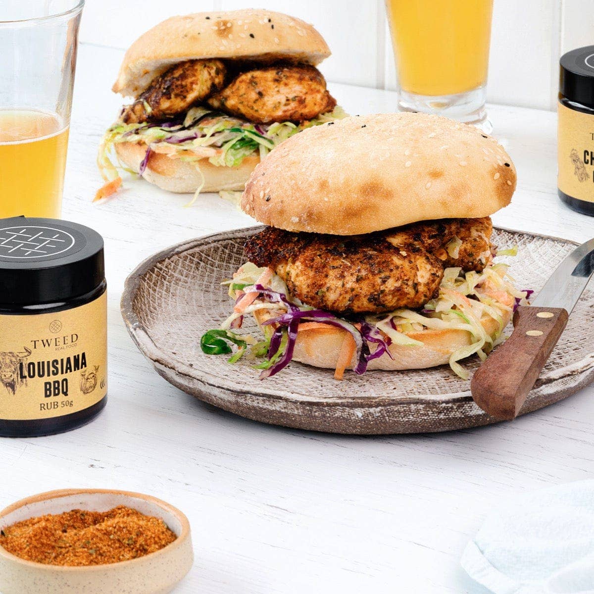 Tweed Real Food - Louisiana BBQ Rub: Jar 50g