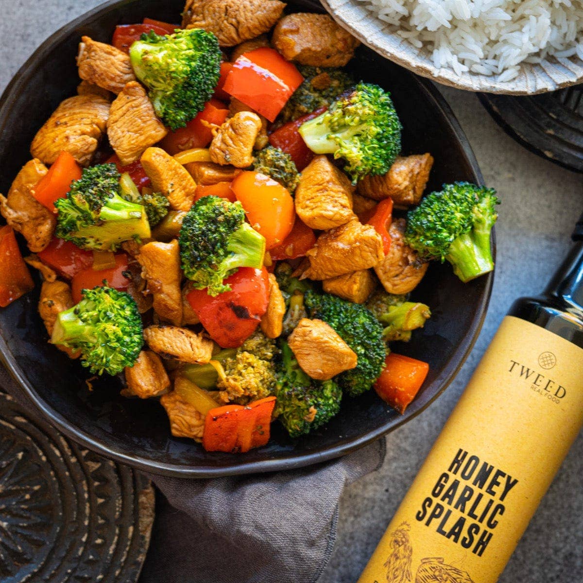Tweed Real Food - Honey Garlic Splash Balsamic Vinegar 250ml