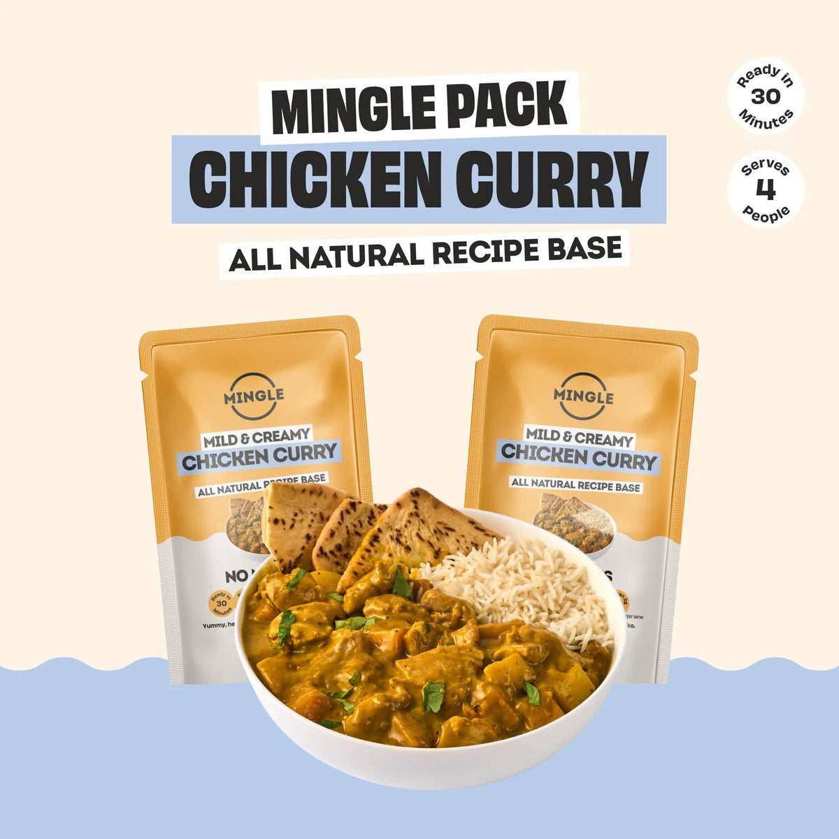 Mingle - CHICKEN CURRY RECIPE BASE Sauce 170g