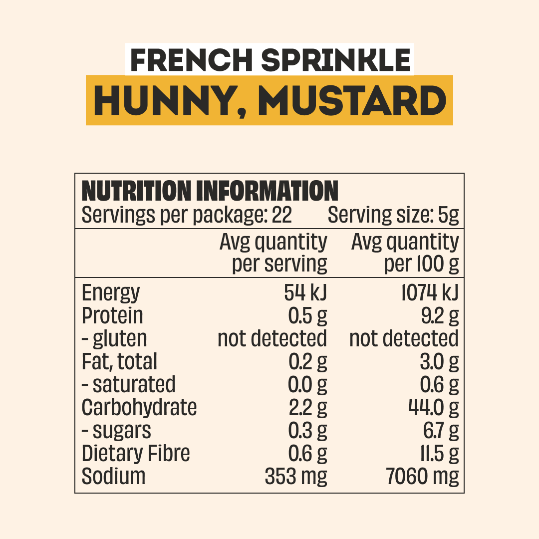 Mingle Hunny Mustard Seasoning 110g