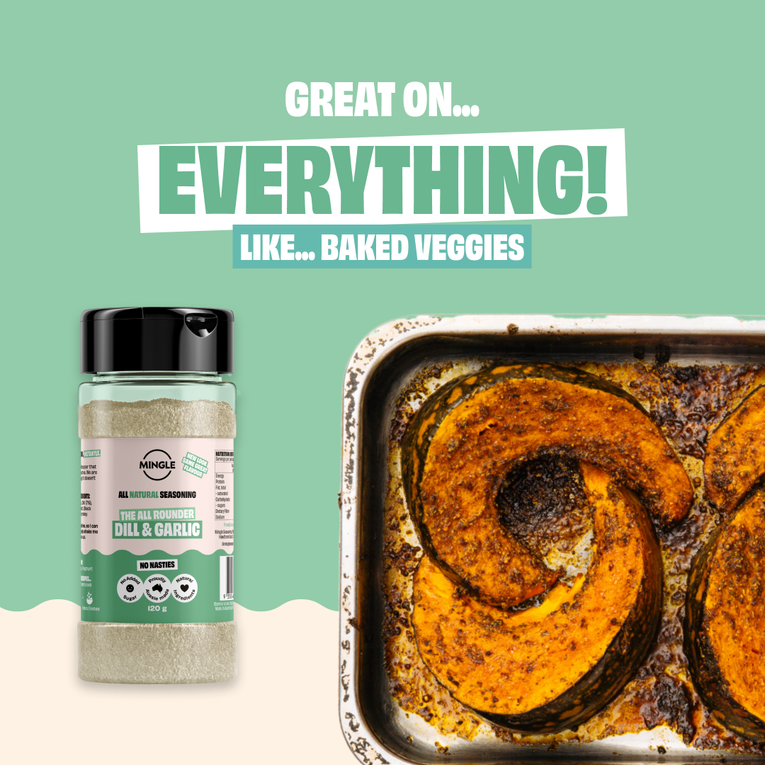 Mingle Dill + Garlic Range Seasoning 120g