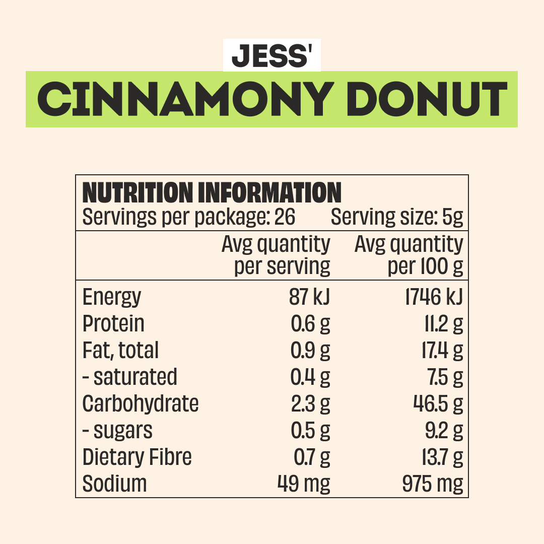 Mingle CINNAMONY DONUT SWEET TOPPER