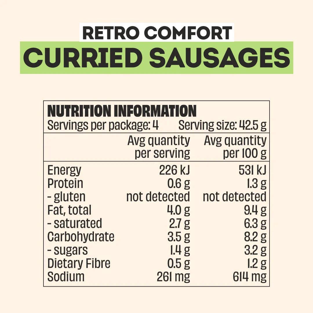 Mingle Curried Sausages Recipe Base - 170g