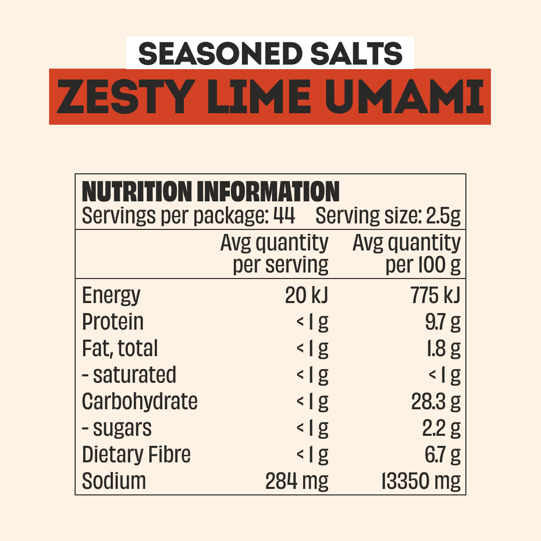 Mingle Chilli Lime Umami Seasoned Salt 110g