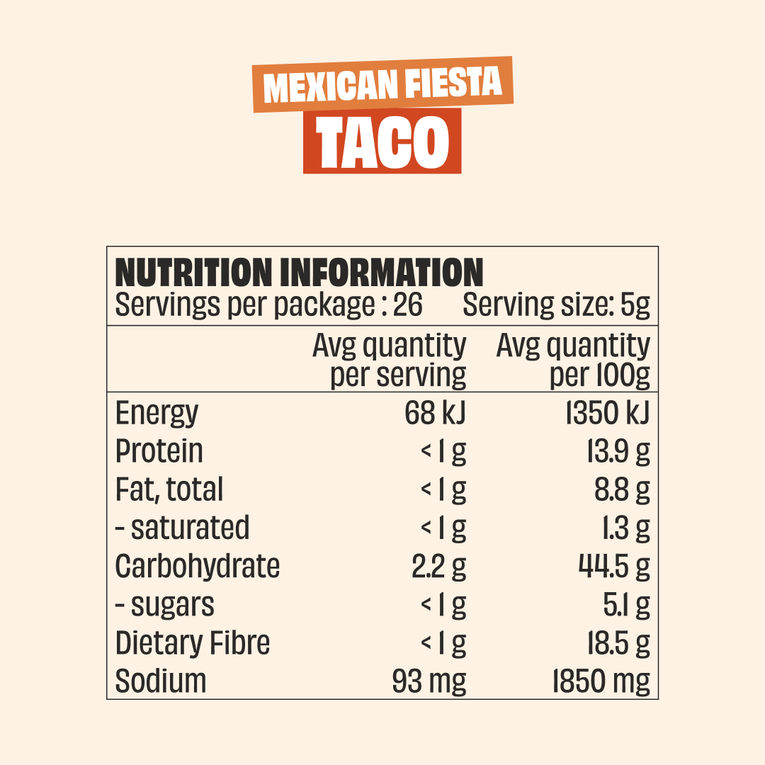 Mingle Spicy Taco Fiesta Seasoning 130g
