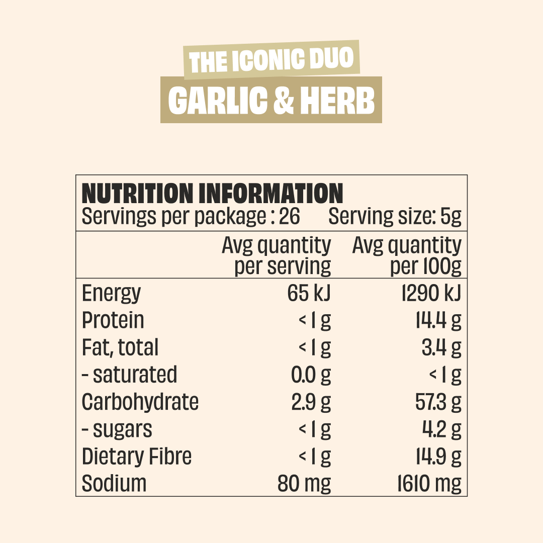 Mingle Garlic & Herb Seasoning 130g