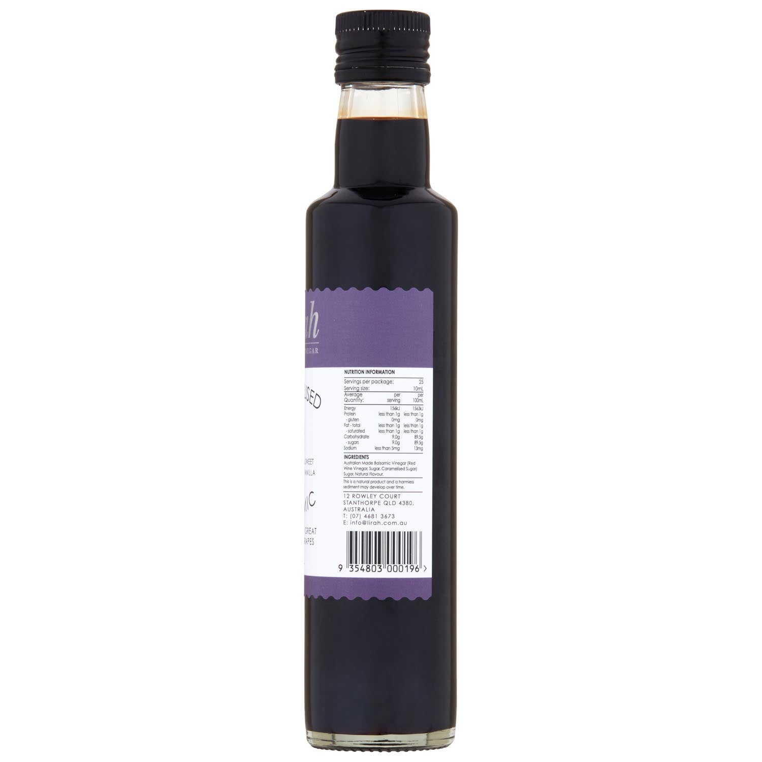 Lirah - Caramelised Fig Balsamic -250ml