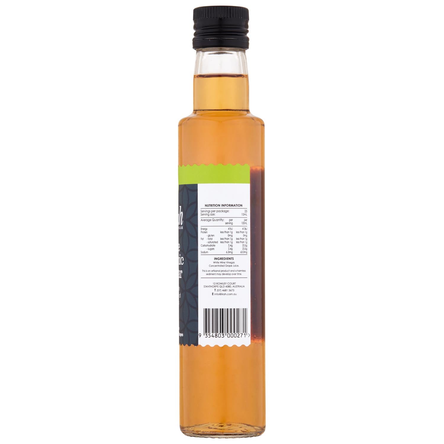 Lirah - Gourmet White Balsamic -250ml
