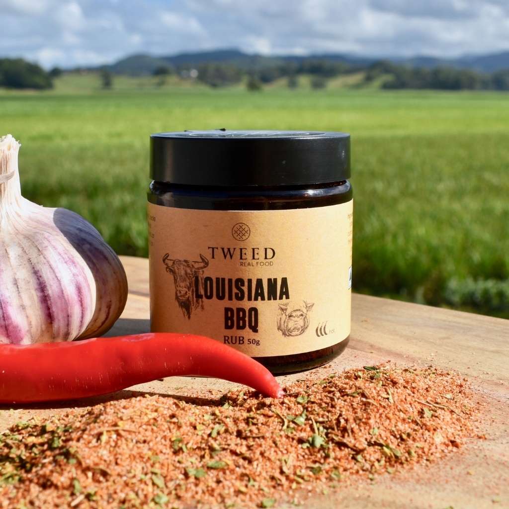 Tweed Real Food - Louisiana BBQ Rub: Jar 50g