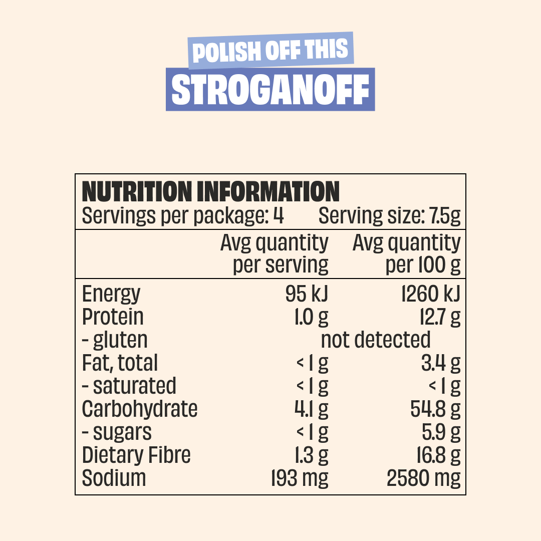 Mingle Hearty Stroganoff 30g