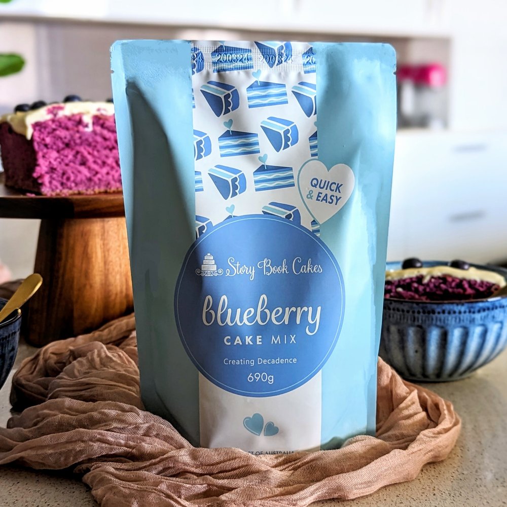 Story Book Cakes -Blueberry Cake Mix 690g