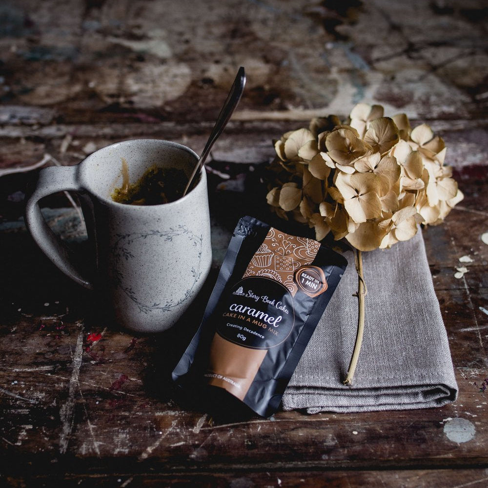 Story Book Cakes -Caramel Mud Cake in a Mug 80g