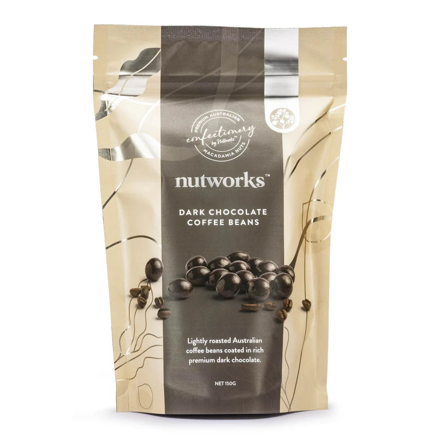 Macadamia - Dark Chocolate Coffee Beans 150g
