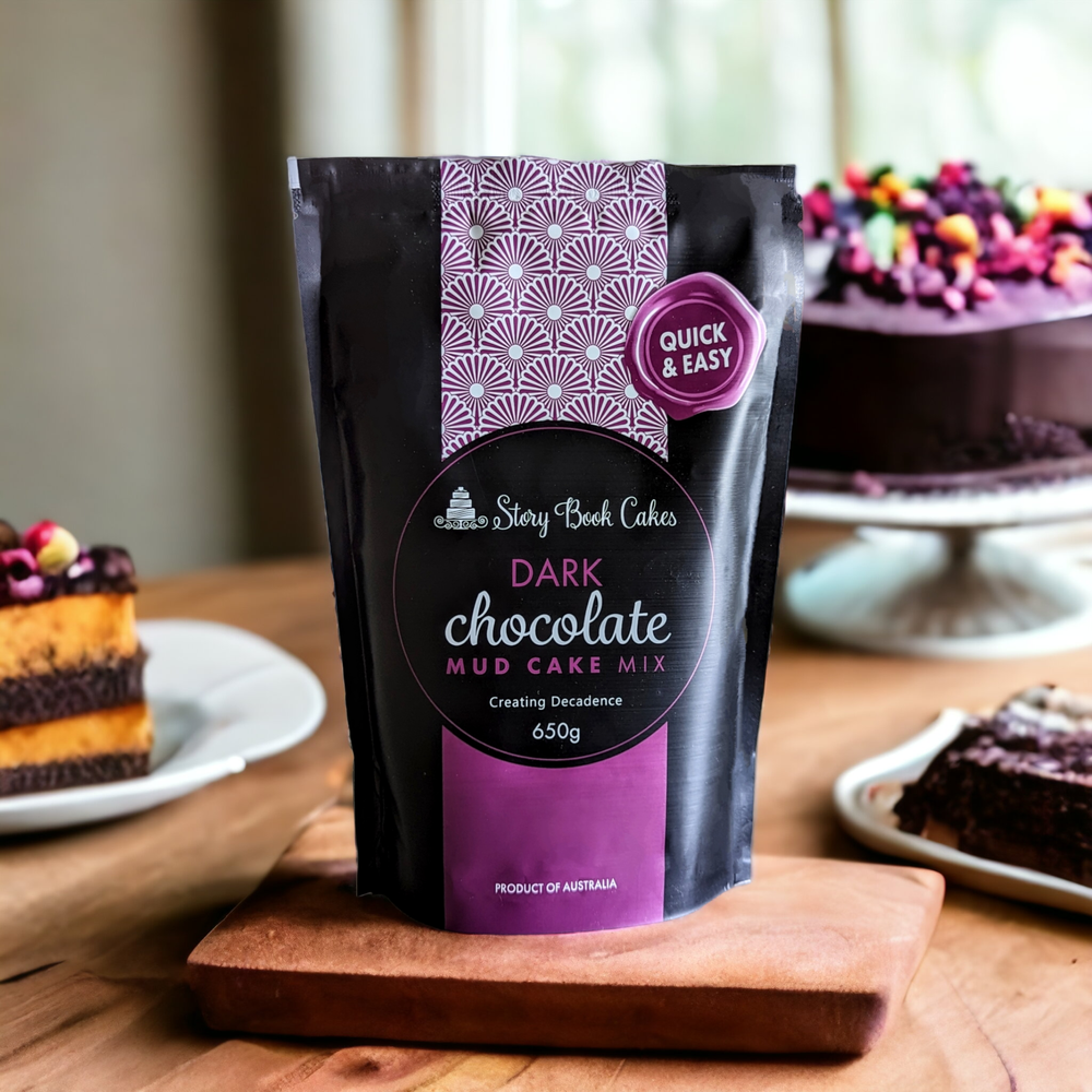 Story Book Cakes -Dark Chocolate Mud Cake Mix 650g