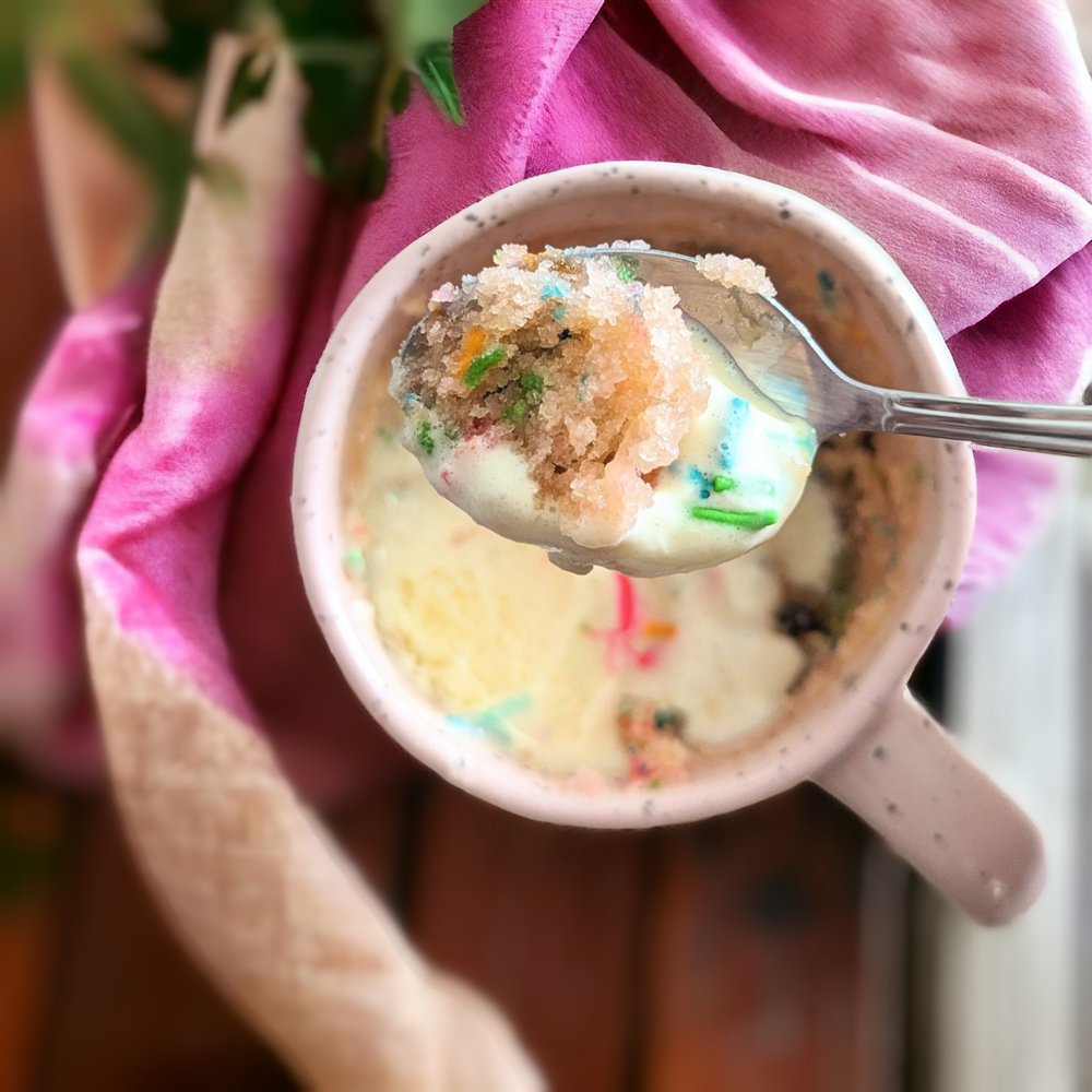 Story Book Cakes -Fairy Bread Mud Cake in a Mug 80g
