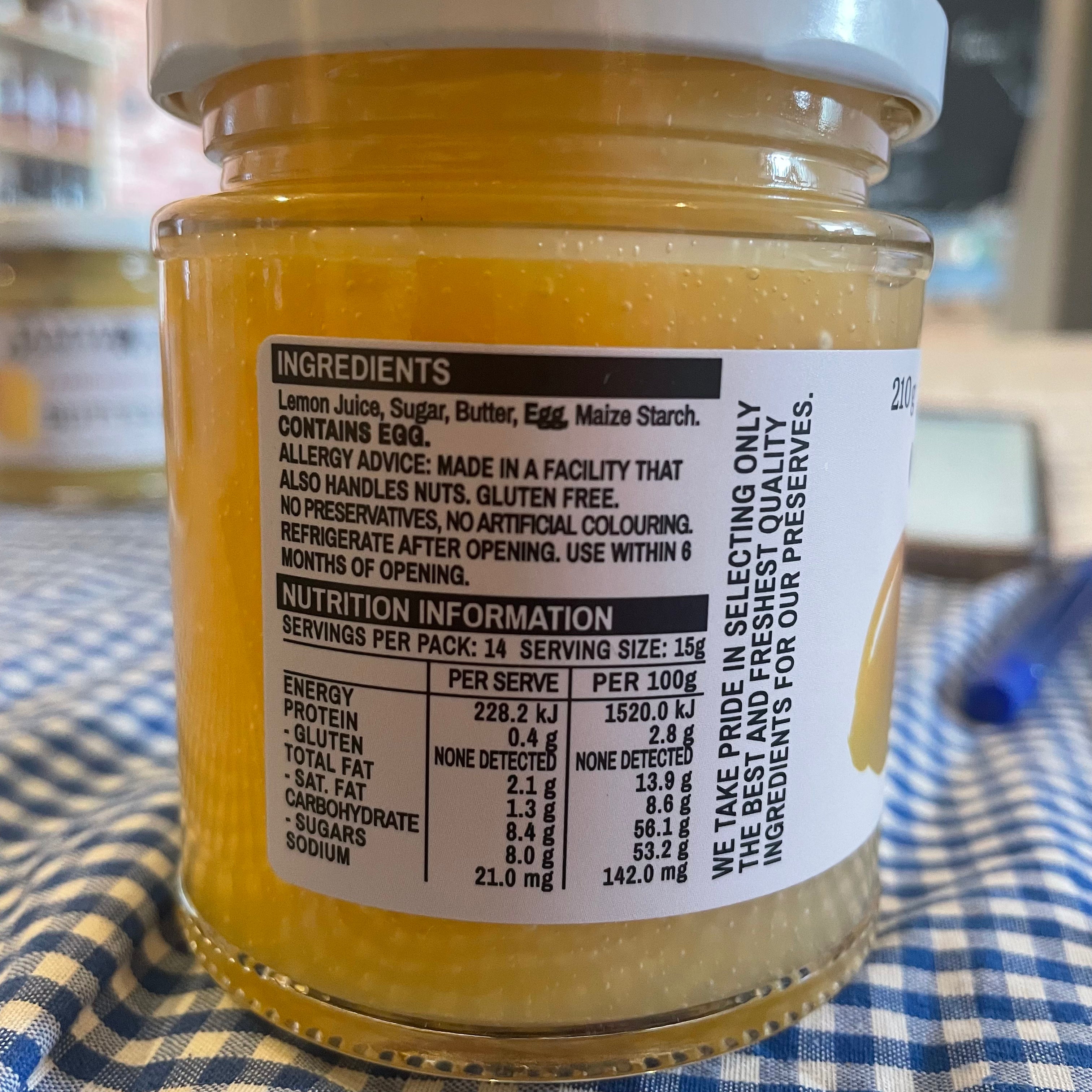 Jamworks - Lemon Butter (210g)