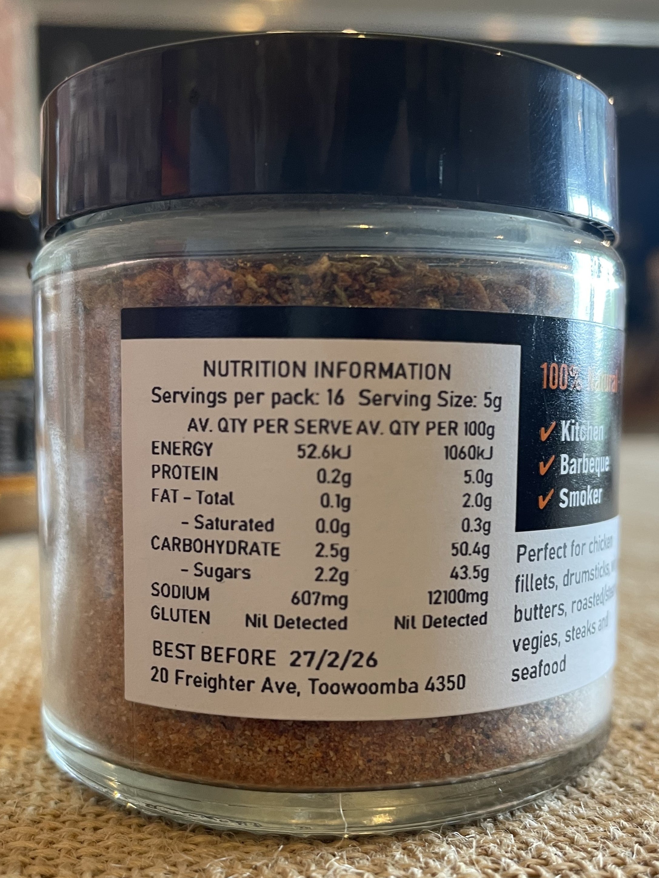 DF Smoke Haus - All-Purpose Chicken & Veg Seasoning - 80g