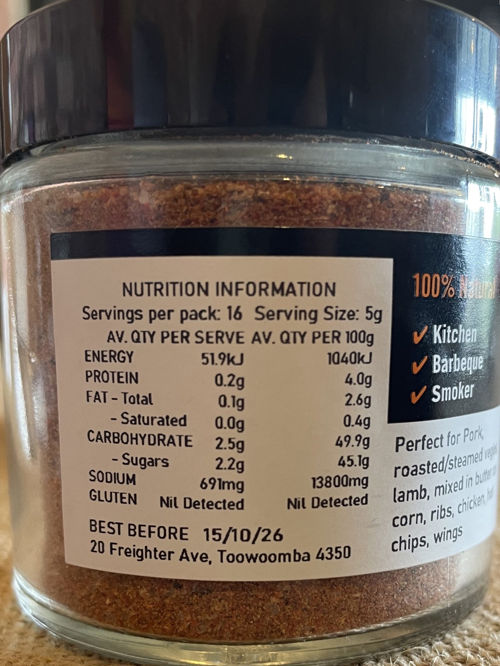 DF Smoke Haus - JS#4 All-Rounder Seasoning - 80g