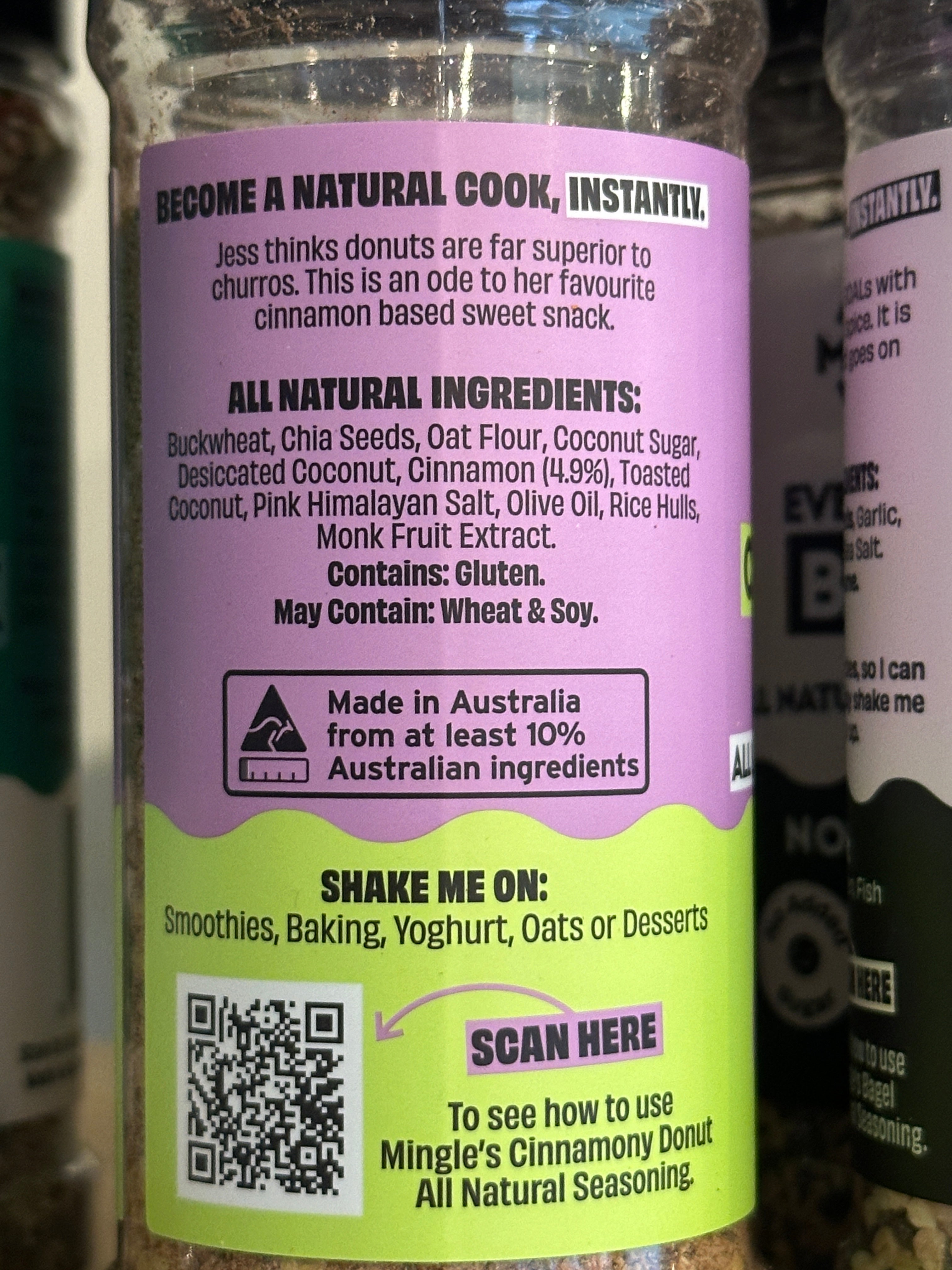 Mingle CINNAMONY DONUT SWEET TOPPER