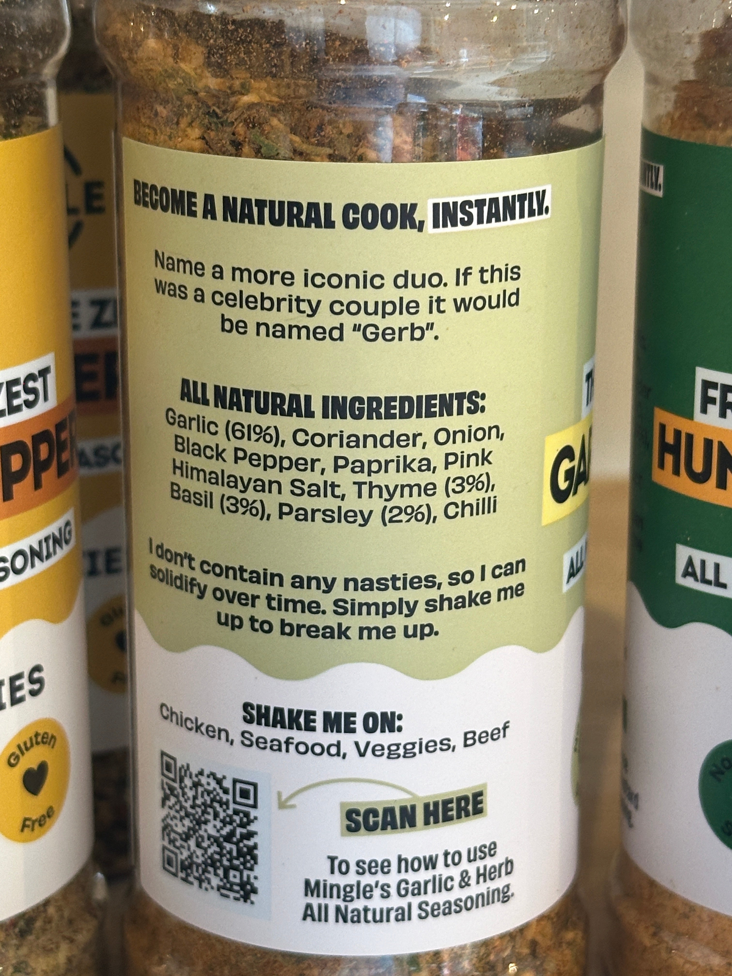 Mingle Garlic & Herb Seasoning 130g