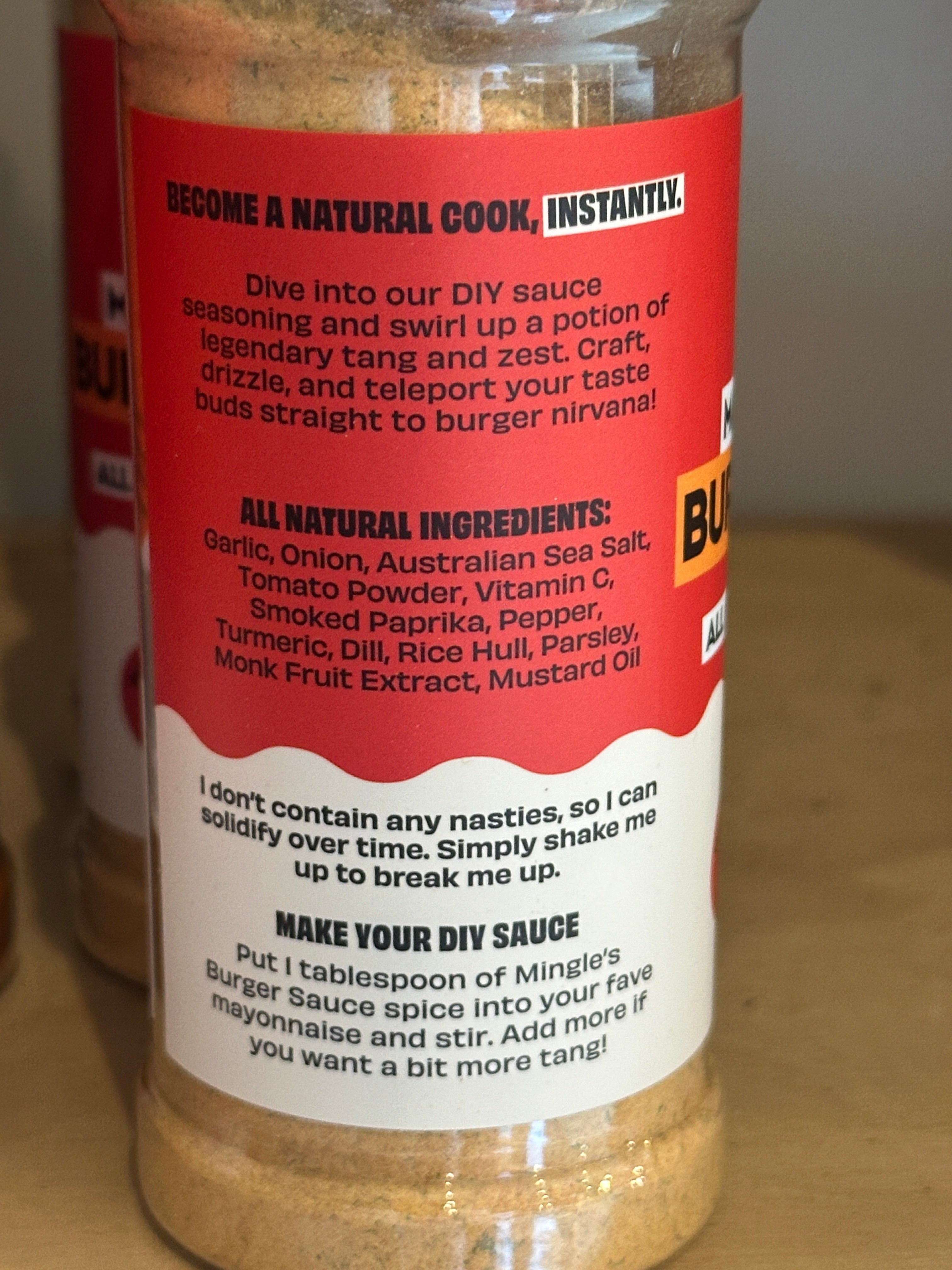 Mingle Burger Sauce Seasoning 140g