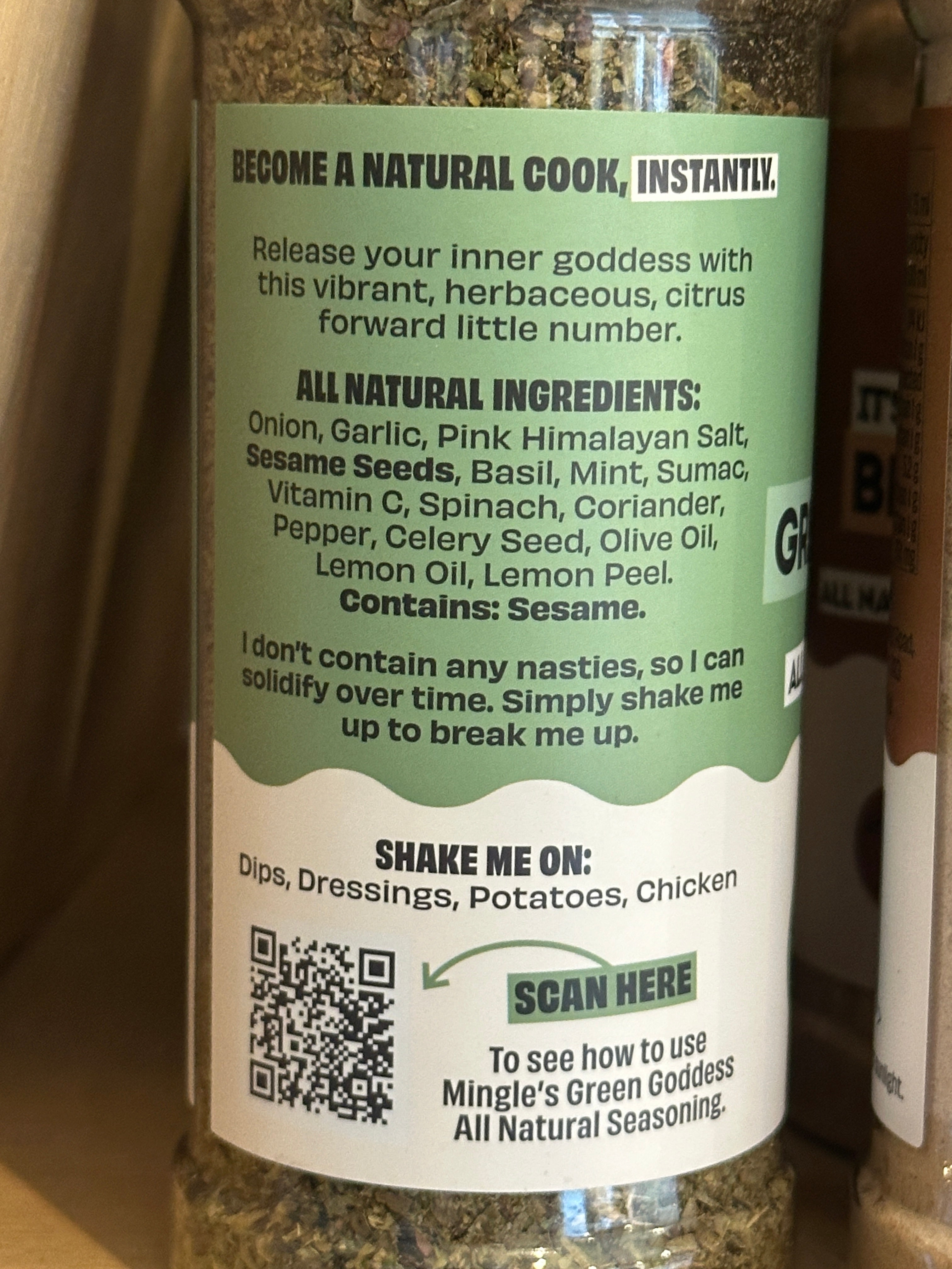 Mingle Green Goddess Seasoning 100g