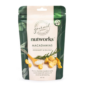 Macadamia - Rosemary & Sea Salt Macadamias 200g
