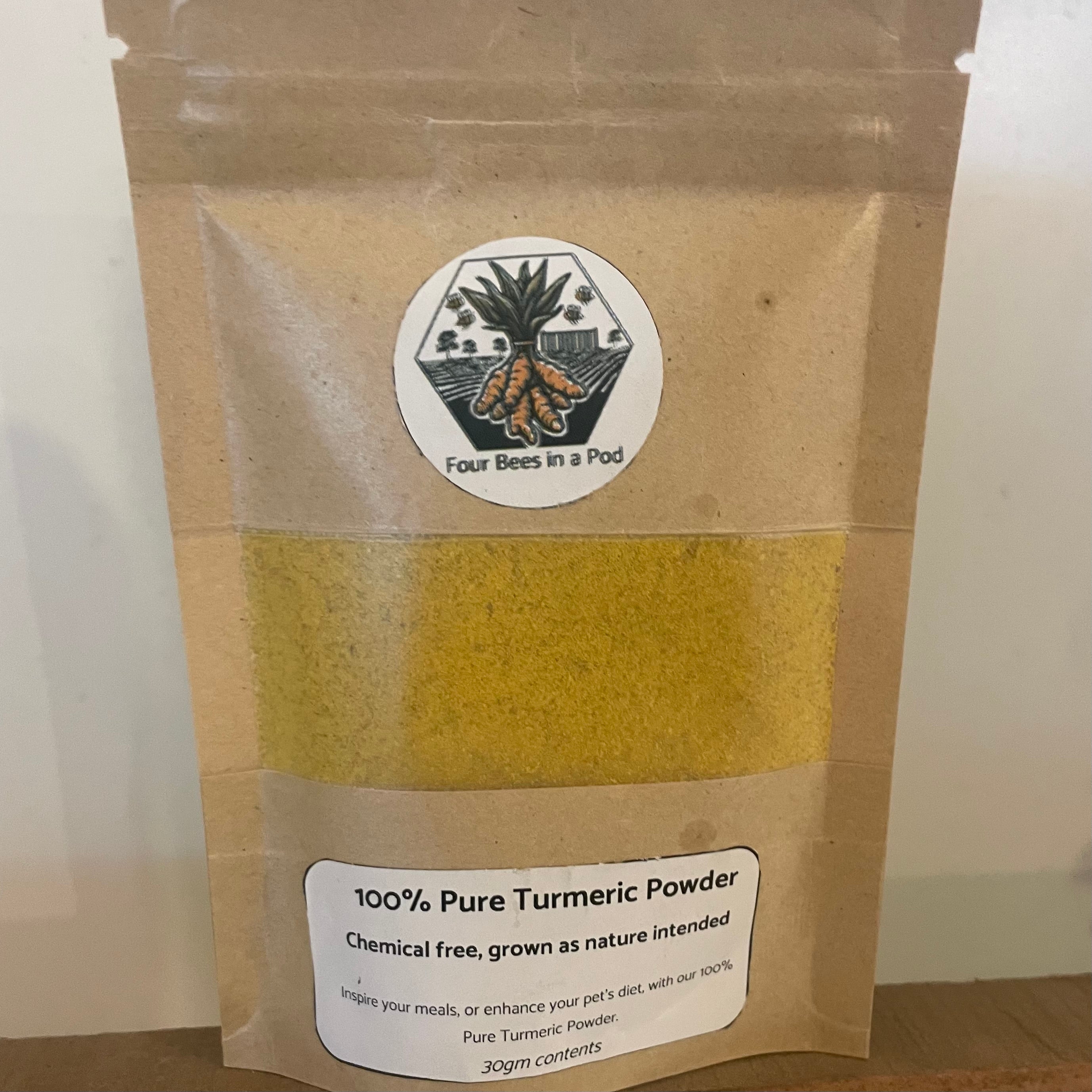 Turmeric Fine Powder - 30grams 100% Pure