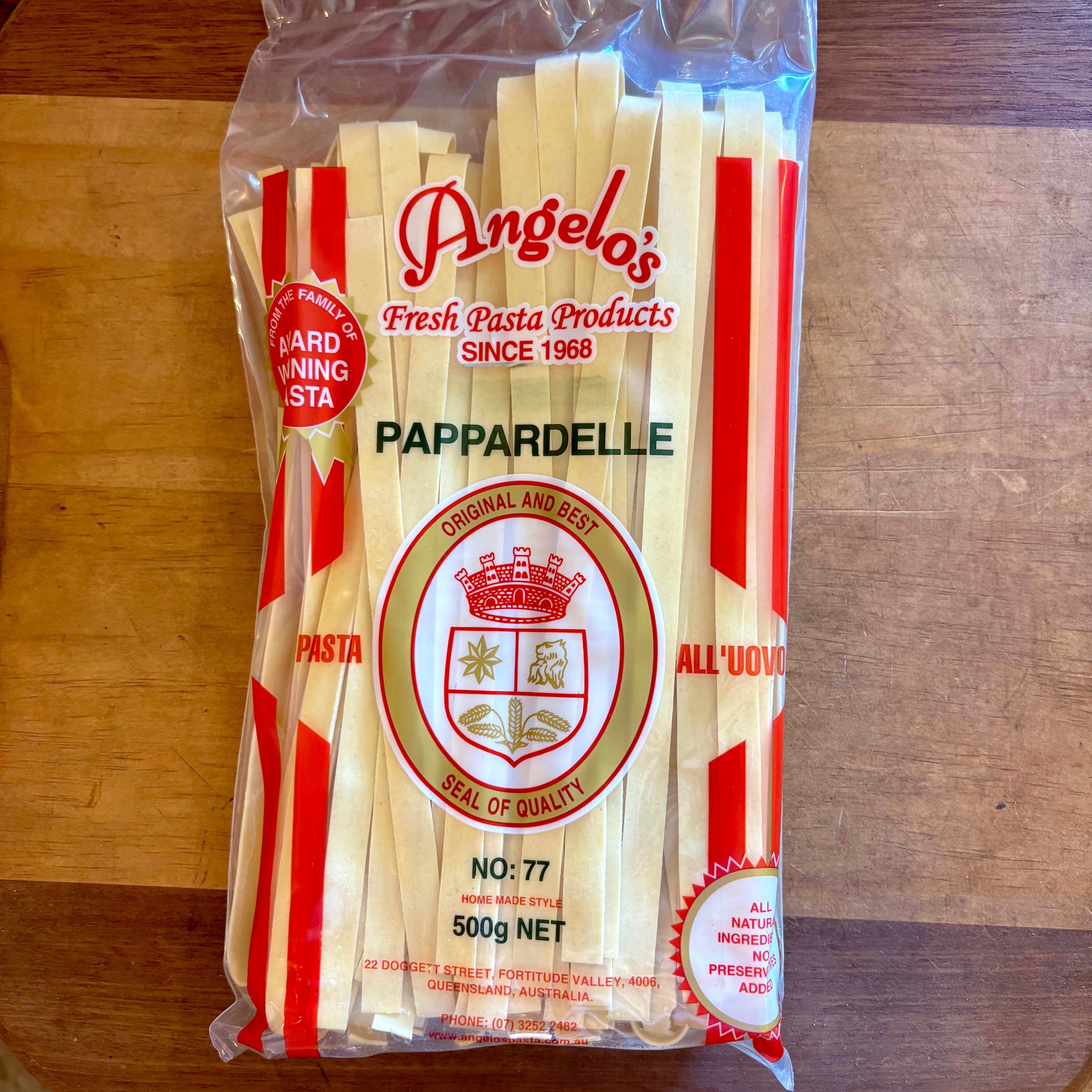 Angelo's Fresh - Pappardelle 500g