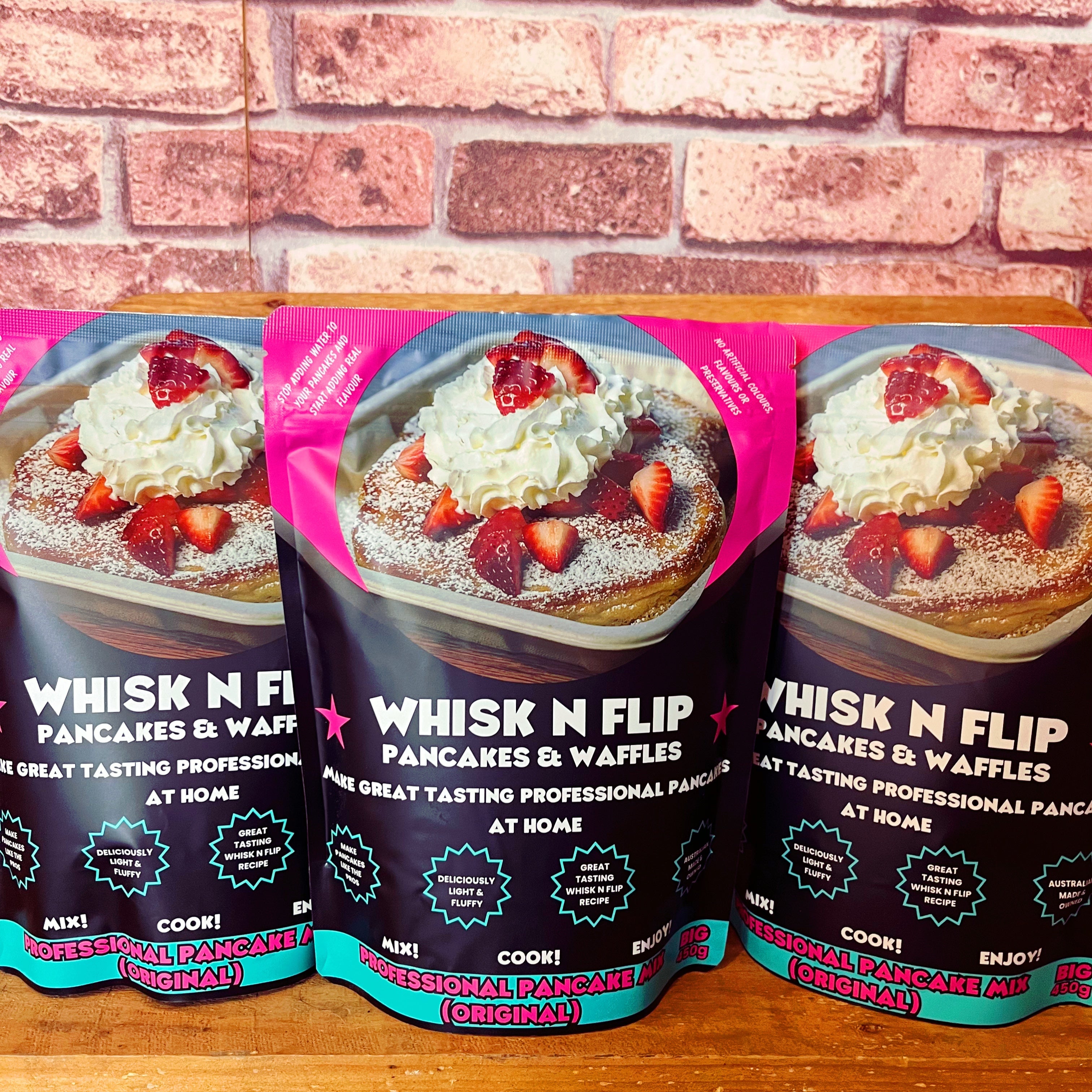 Whisk N Flip Pancakes & Waffle mix