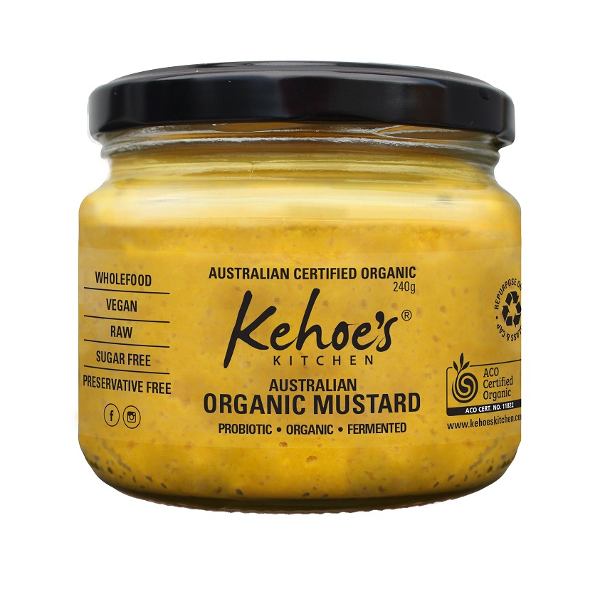 Kehoe's Organic Australian Mustard - 250g