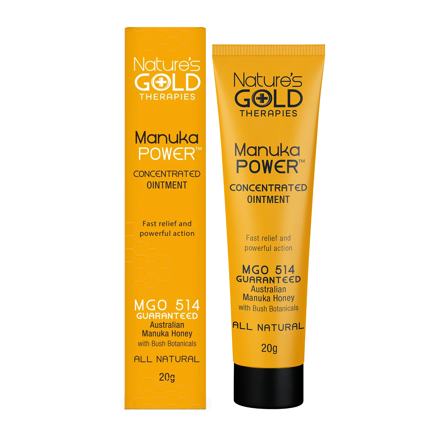 Manuka Power Ointment - MGO 514 - 20g - Nature's Gold