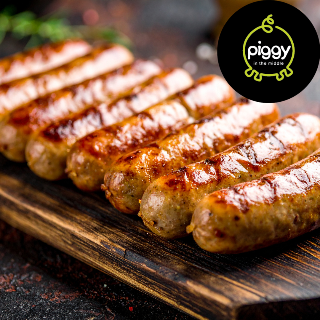 Piggy in the Middle - Pastured Pork Sausages - 500g