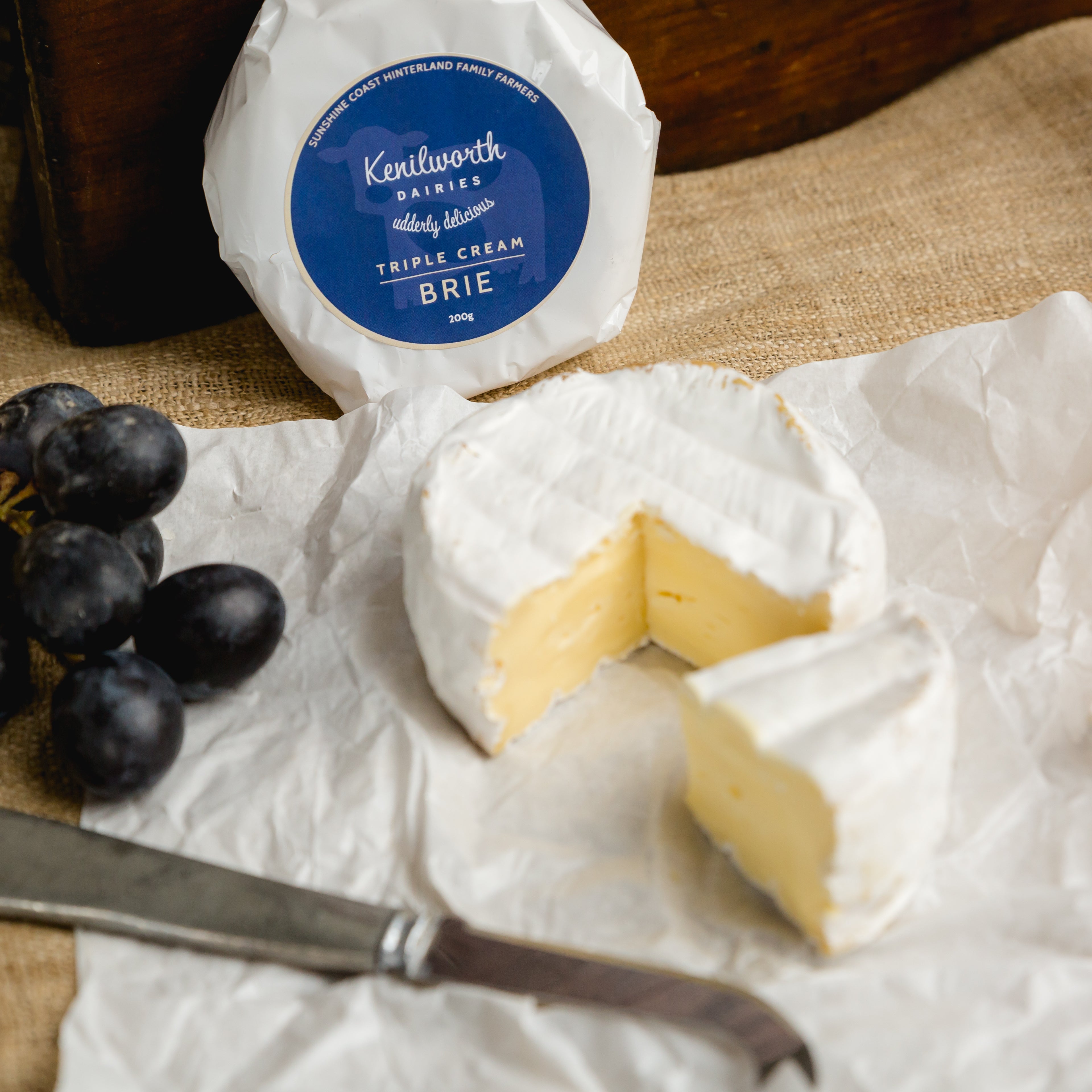 Kenilworth Dairies - Triple Cream Brie - 200g