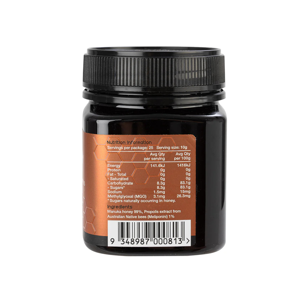 Manuka Honey MGO263 with Propolis 250g - Nature's Gold