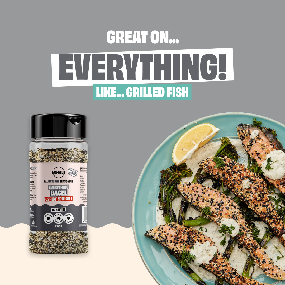 Mingle Everything Bagel **SPICY EDITION** Seasoning 140g