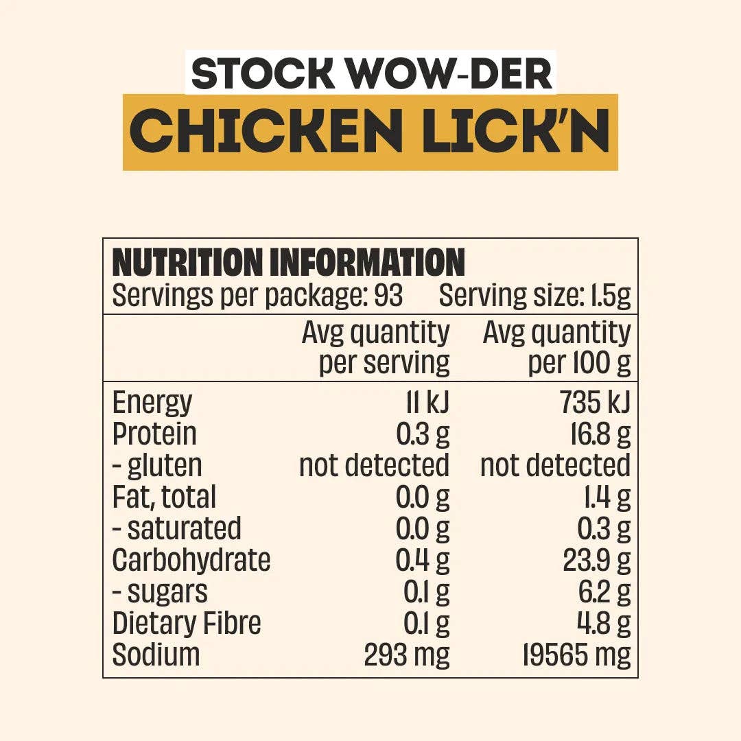 Mingle Chicken Stock Wow-Der 140g