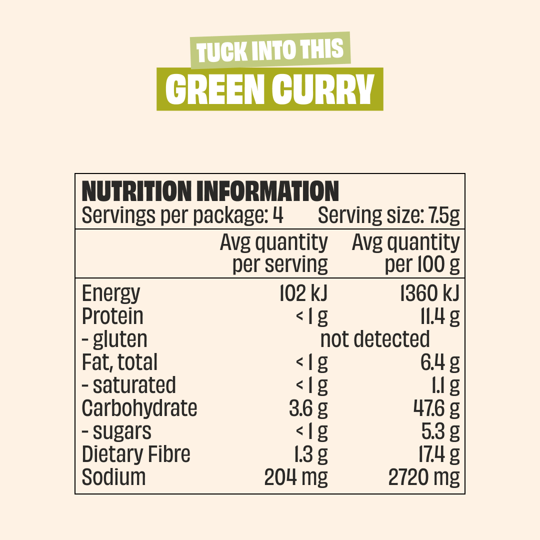 Mingle Green Curry 30g