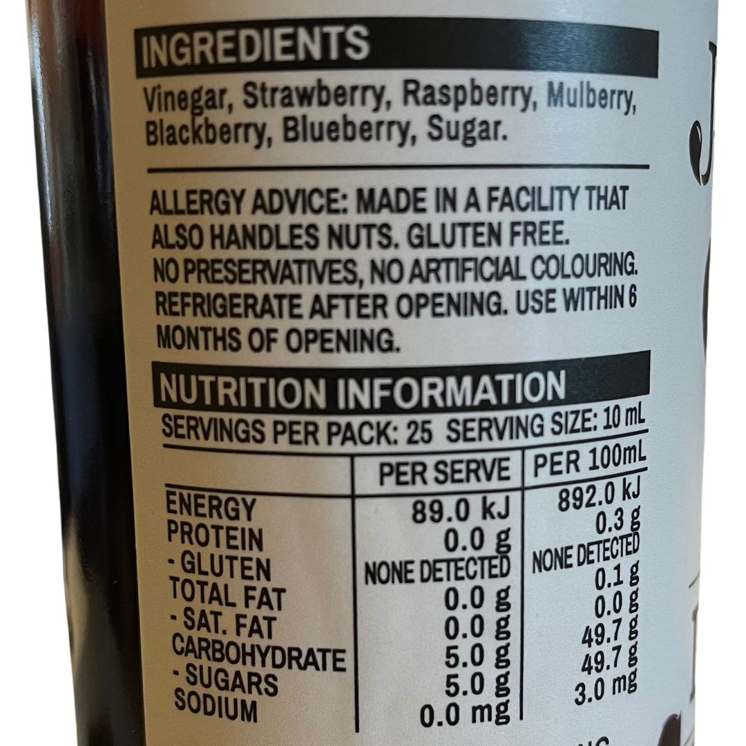 Jamworks - Berries Galore Dressing (250ml)