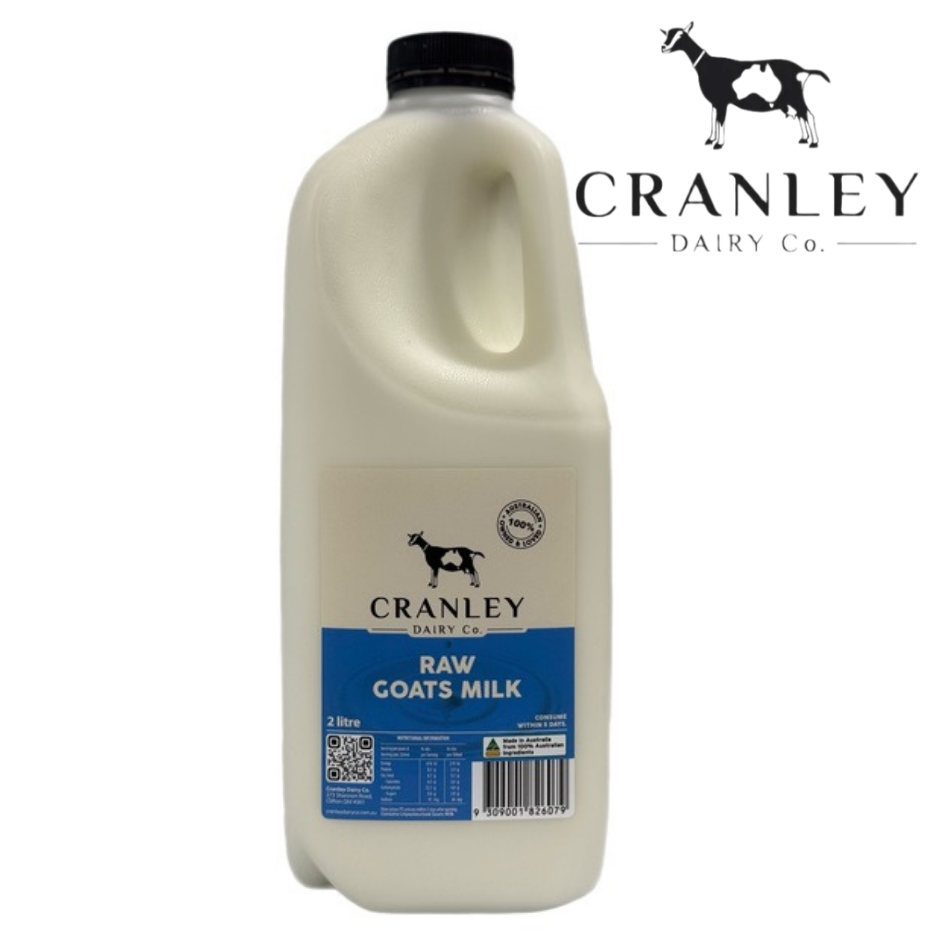 Cranley Dairy Co - Raw Goats Milk 2L