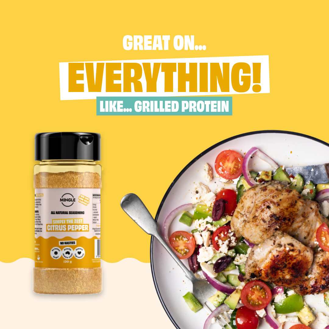 Mingle CITRUS PEPPER SEASONING LARGE BOTTLE 130g