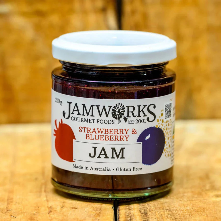 Jamworks - Strawberry + Blueberry Jam