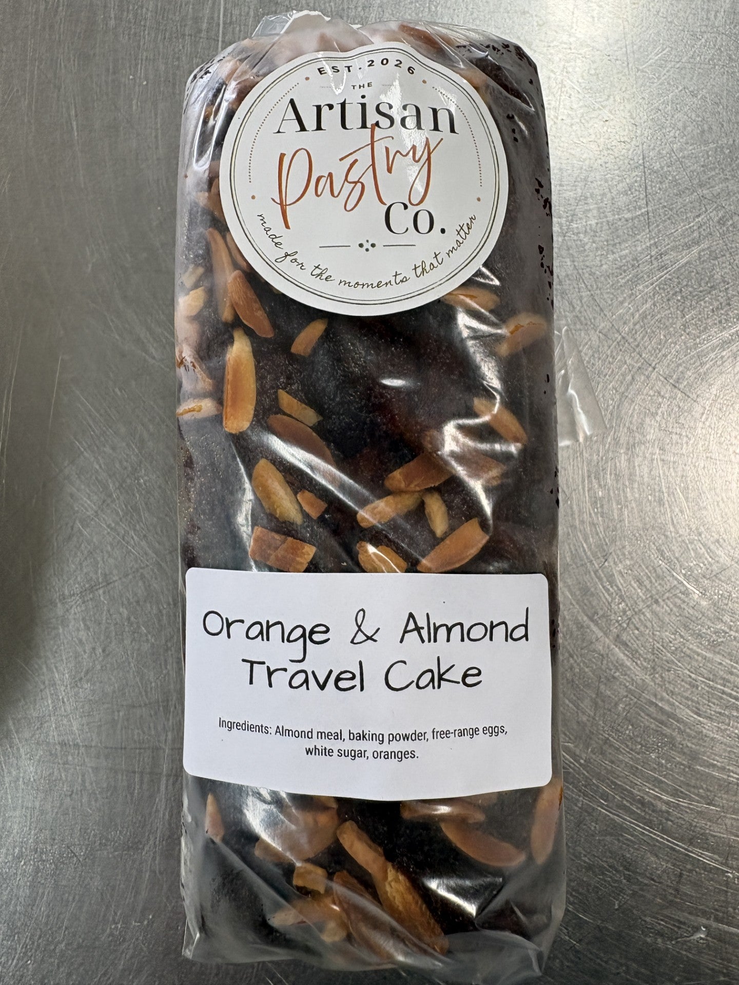 Artisan Pantry Co - Orange & Almond Travel Cake
