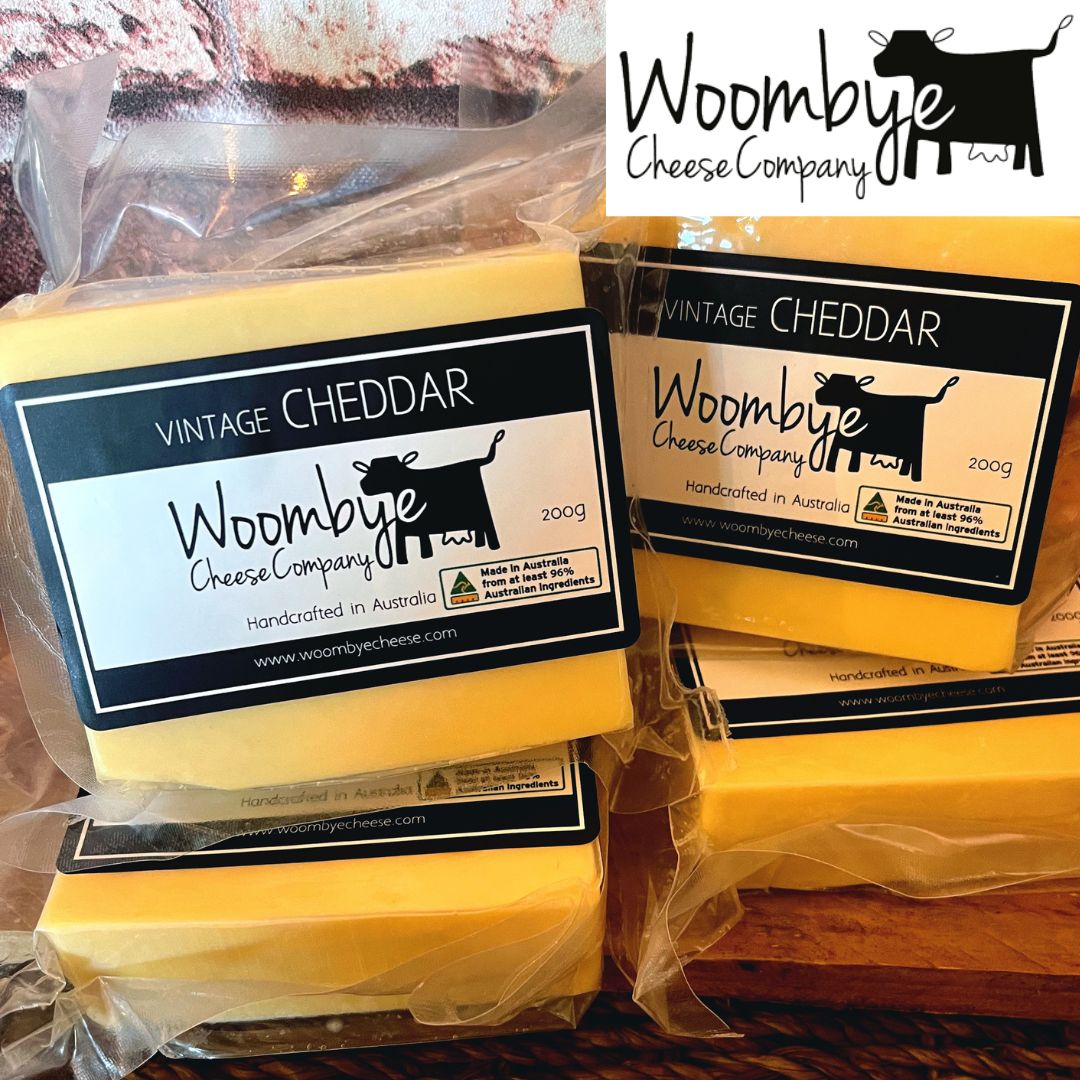 Woombye Cheese - Vintage Cheddar - 200g