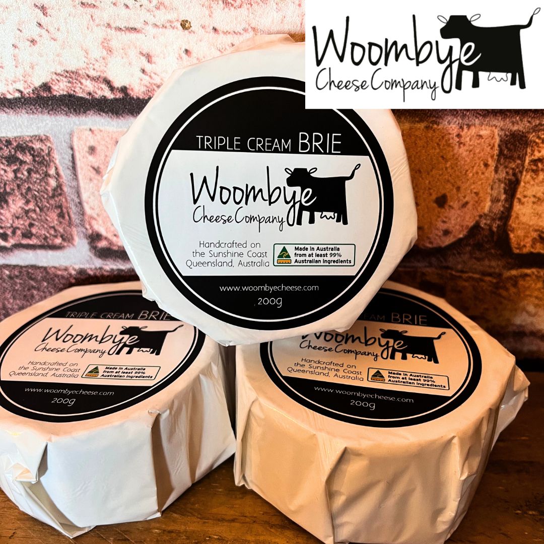 Woombye Cheese - Triple Cream Brie - 200g